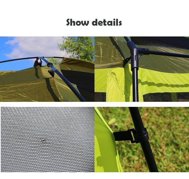 8-12 Person Ultra-Large Double Layer Gazebo Tent - Image 2