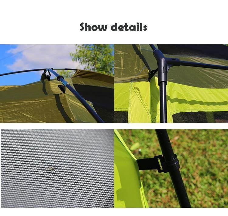 8-12 Person Ultra-Large Double Layer Gazebo Tent - MaviGadget