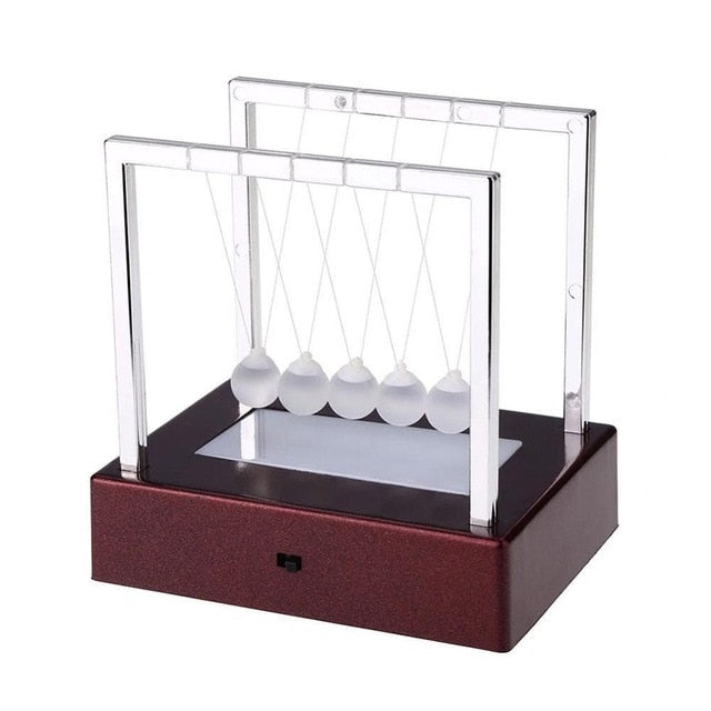 Newtons Cradle Led Colorful Science Toy - Image 10