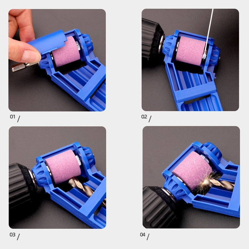Drill Bits Set Hand Tools Sharpener - Image 12