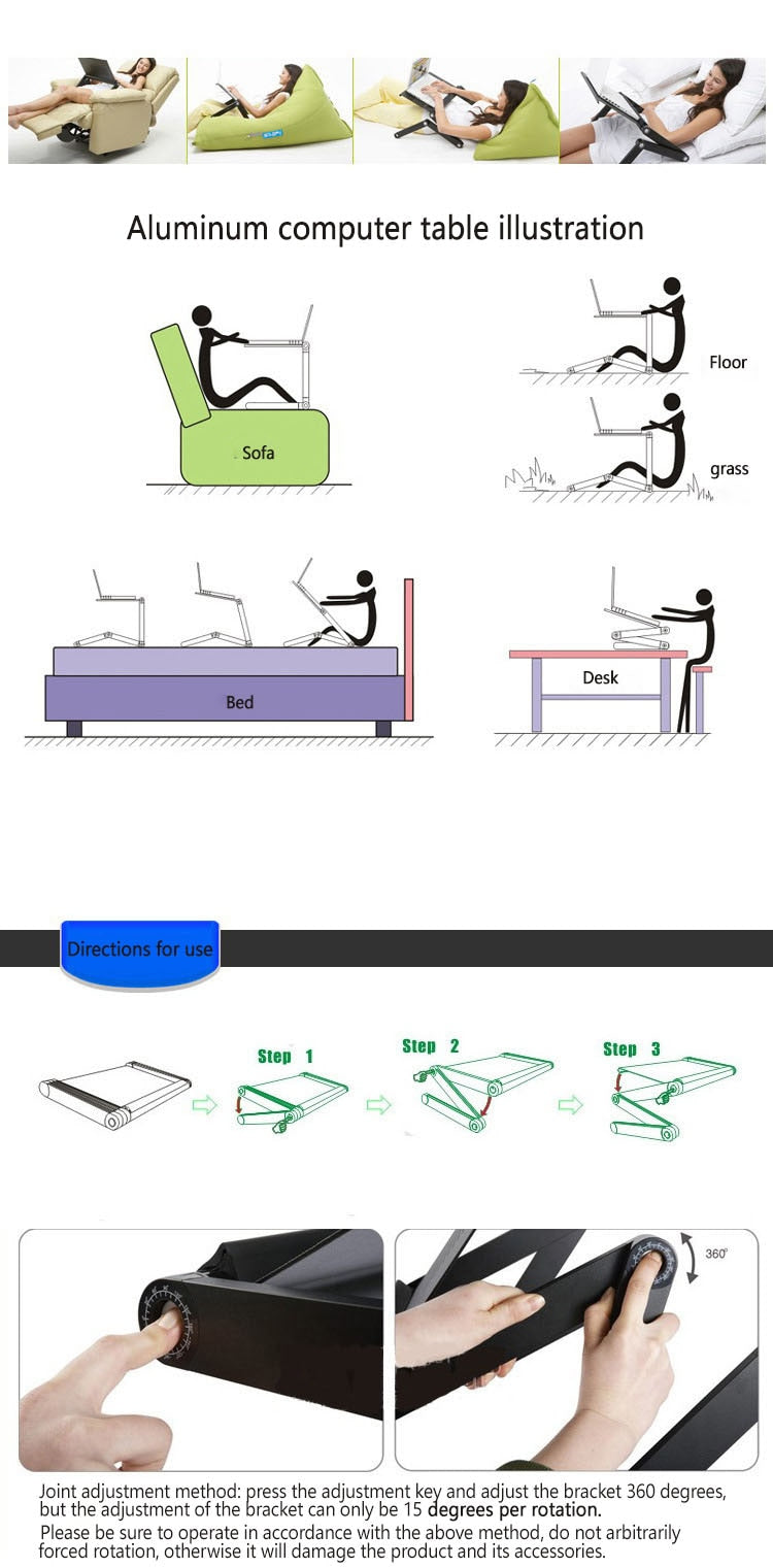 Adjustable Ergonomic Laptop Stand