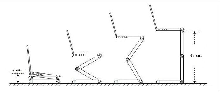 Adjustable Ergonomic Laptop Stand