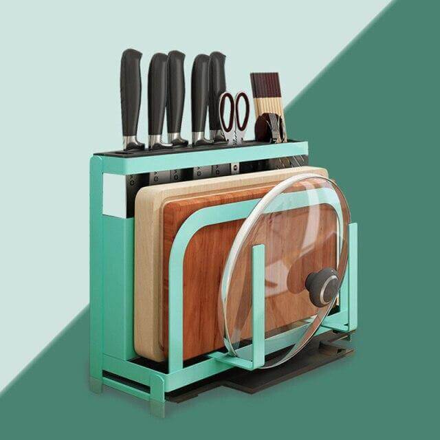 Stainless Steel Kitchen Utensils Organizer Drying Rack - Image 21
