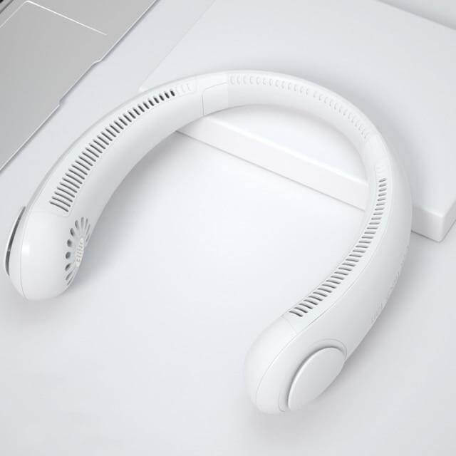 Stylish Mini Bladeless Travel Neck Fan - Image 13