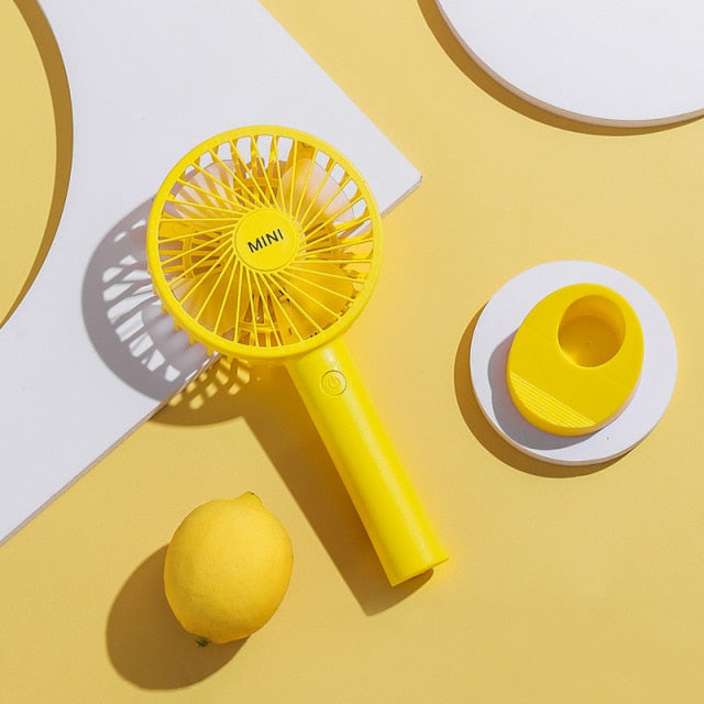 Phone Holder Mini Handheld Fan - Image 9