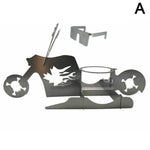 Motorcycle Chicken Grill Stand Rack