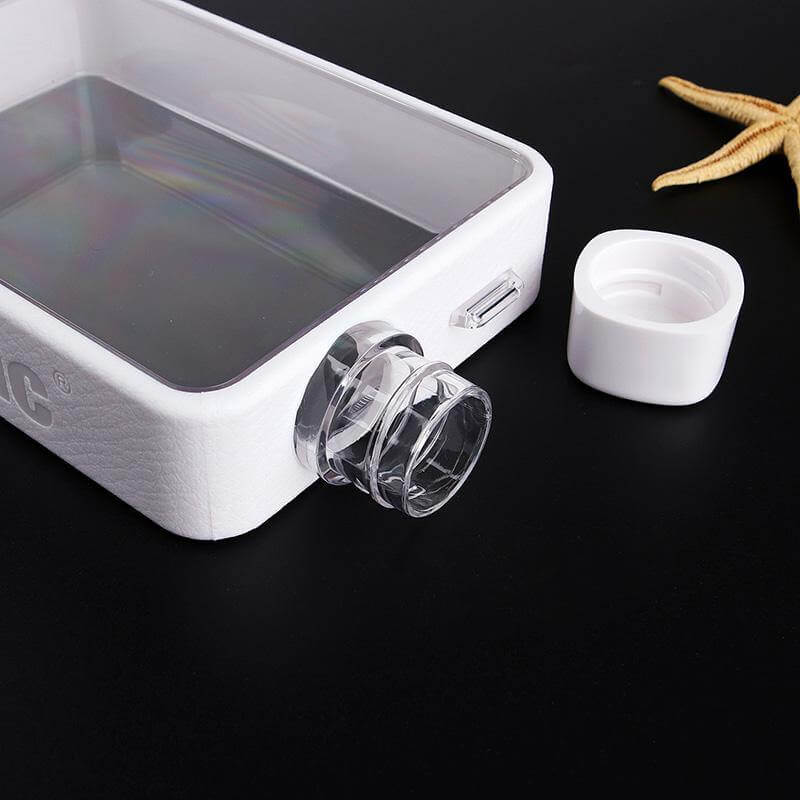 Rectangular Flat Transparent Leak-proof Thermos - MaviGadget