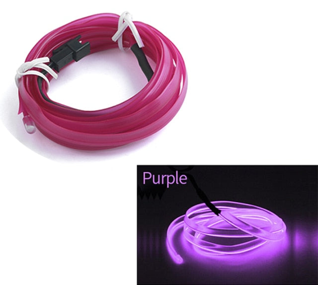 Car Interior Decorative LED Strip Atmosphere Light - Image 17