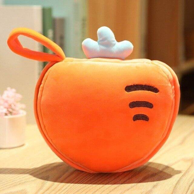Sweet Fruits Plush Sleeping Eye Mask Bag - Image 4