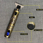 Elegant Vintage Professional Electric Men Hair Trimmer - MaviGadget