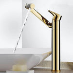 360 Rotation Black Modern Single Bathroom Faucet