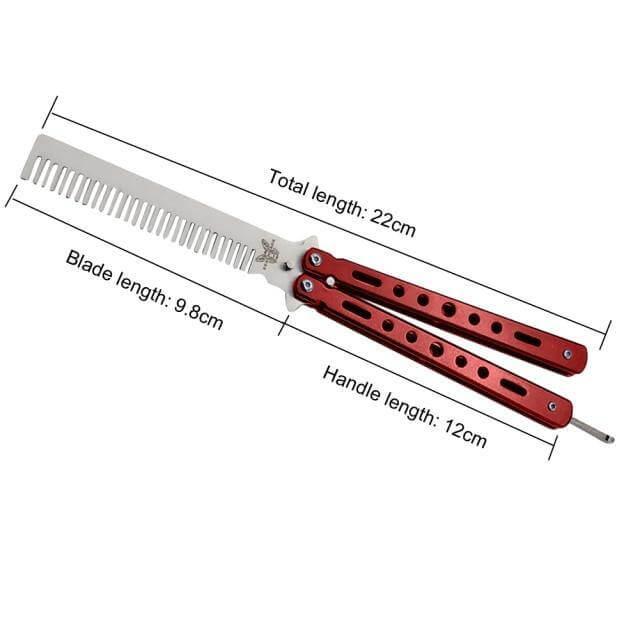Stainless Steel Foldable Butterfly Brush - Image 9