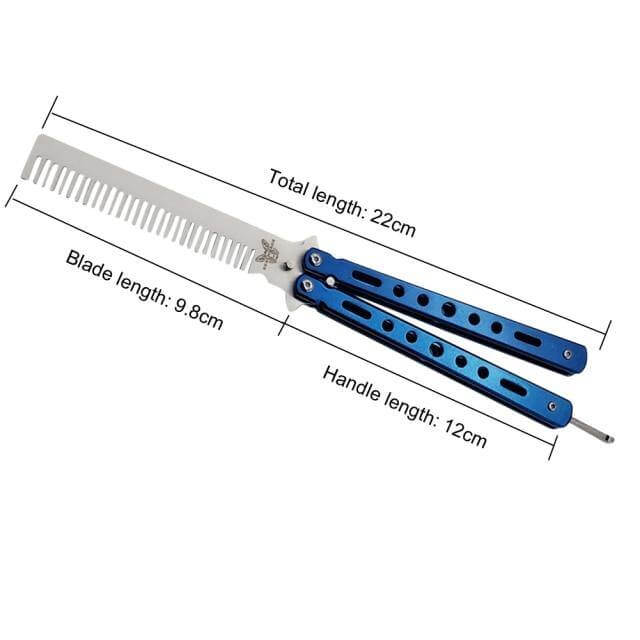Stainless Steel Foldable Butterfly Brush - Image 11