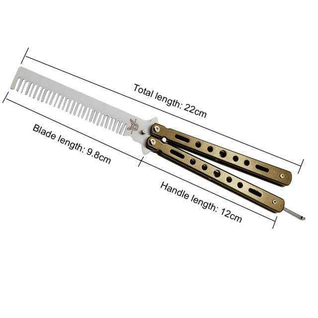 Stainless Steel Foldable Butterfly Brush - Image 12