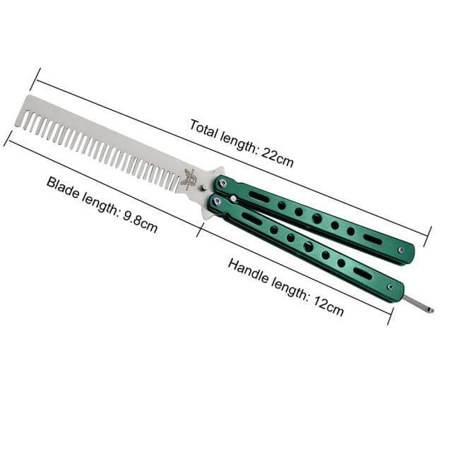 Stainless Steel Foldable Butterfly Brush - Image 10