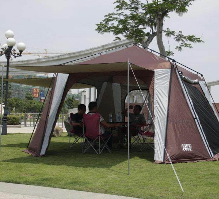 Anti-UV Oversize Silver Coating Camping Tent - Image 1