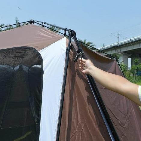Anti-UV Oversize Silver Coating Camping Tent - Image 8