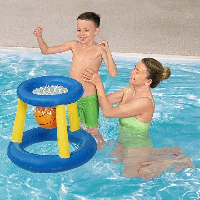 Inflatable Pool Party Fun Volleyball Float - Image 4
