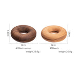 6Pcs Wooden Donut Seal Clips