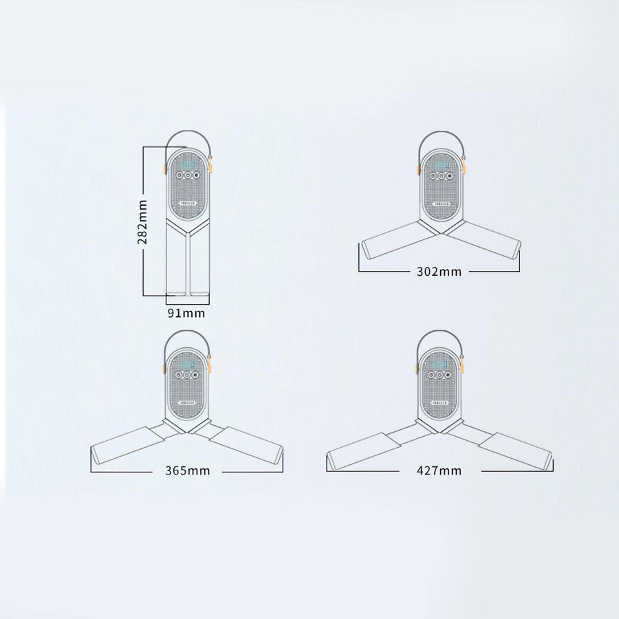 Portable Clothes Quick Dryer Travel Hanger - Image 4