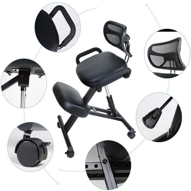 Ergonomic Height Adjustable Knee Support Chair - Image 15