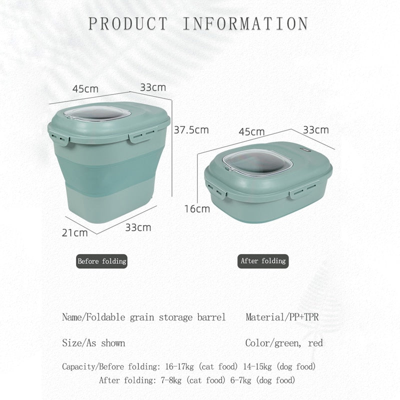 Foldable Food Storage Moisture Proof Container - Image 7