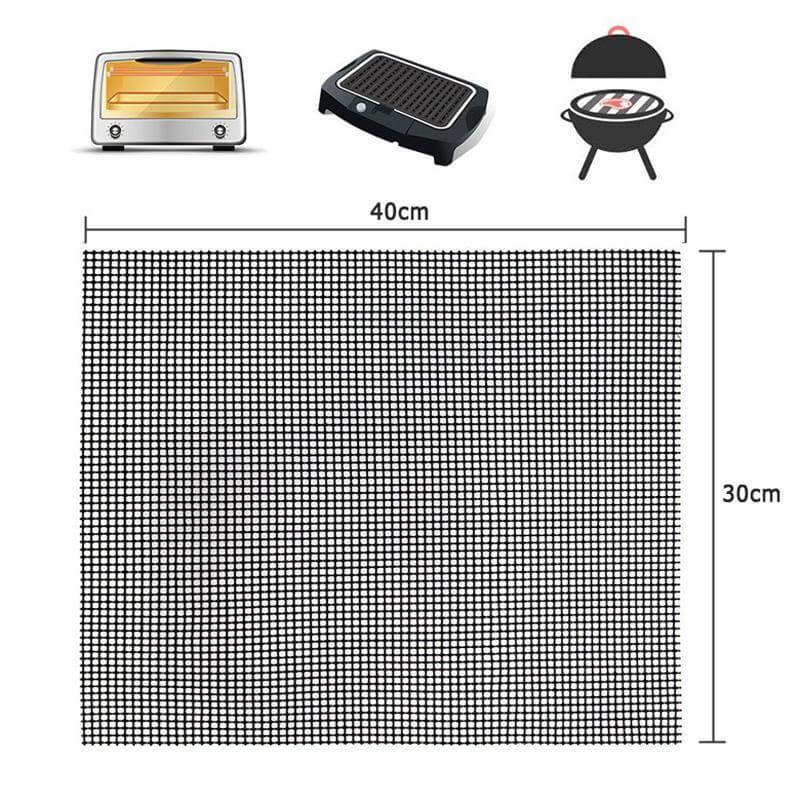 Non-stick BBQ Grill Mesh Mat - Image 2