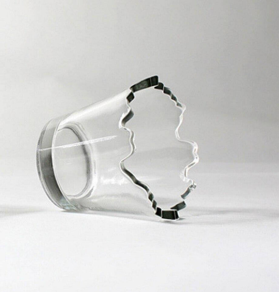 2pcs Irregular Stylish Glass - Image 1