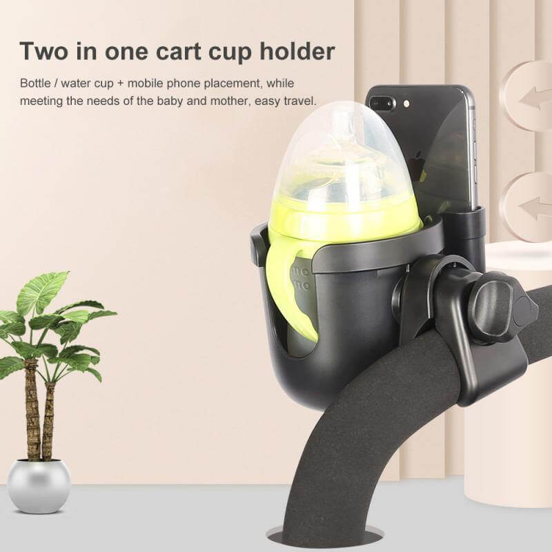 Universal Baby Stroller Parent Cup & Phone Holder - Image 4