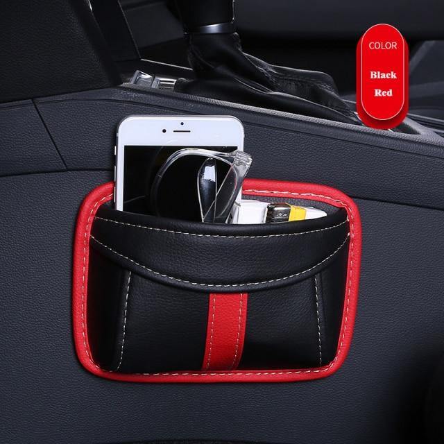 Car Mini Leather Storage Box - MaviGadget