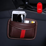 Car Mini Leather Storage Box