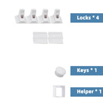 Magnetic Invisible Safety Cabinet Lock