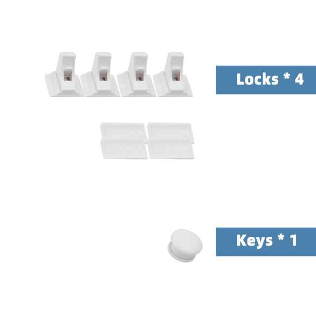 Magnetic Invisible Safety Cabinet Lock