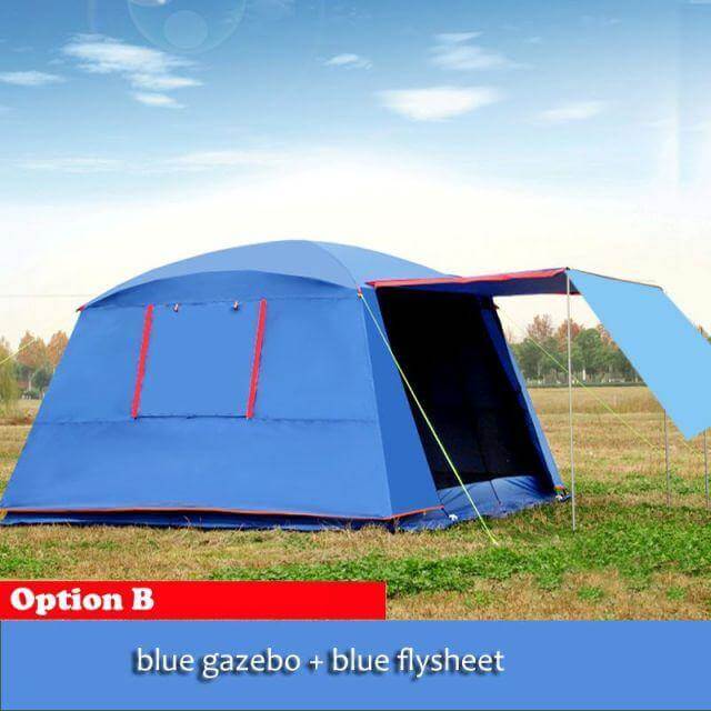 Rainproof Double Layer Sun-Shading Camping Tent - Image 13