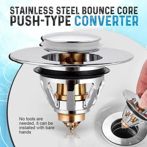 Universal Pop-Up Sink Drain Filter Plug - Image 0