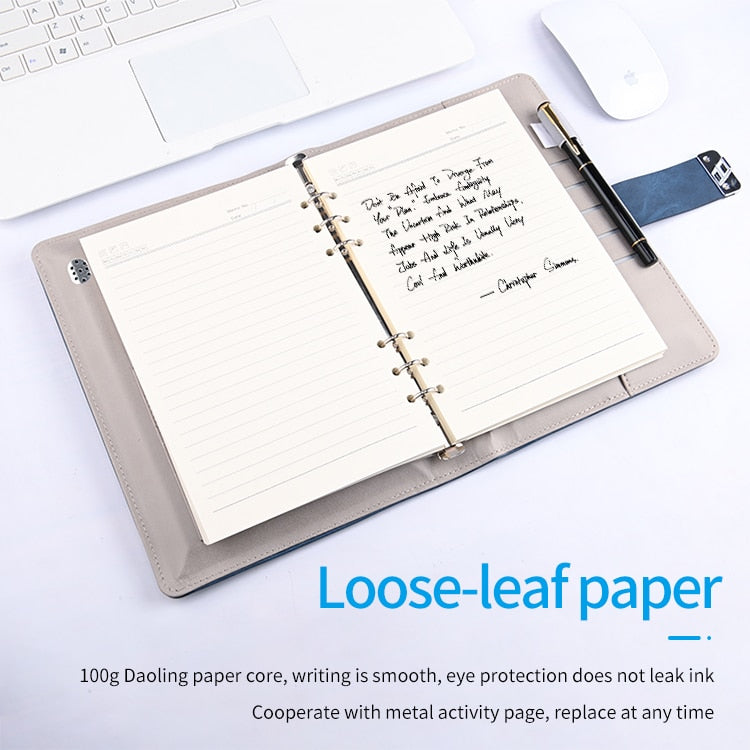 Smart Wireless Charging Business Notebook - Image 7