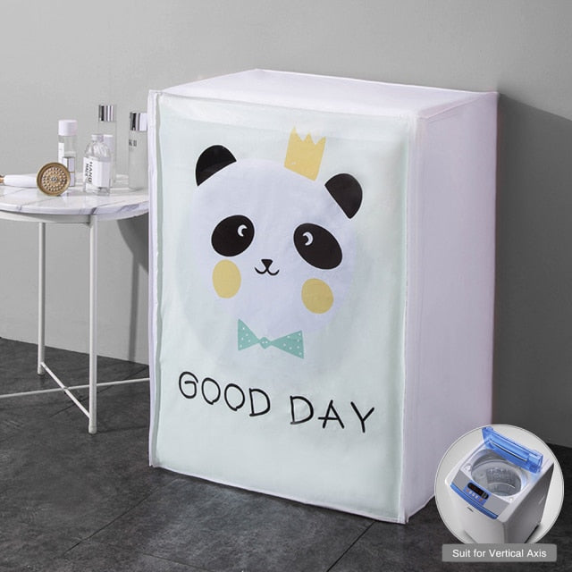 Waterproof Washing Machine Animals Dust Cover - Image 13