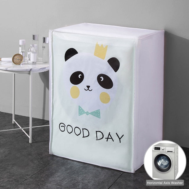 Waterproof Washing Machine Animals Dust Cover - Image 12