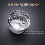 Elegant Double Glass Tea Infuser