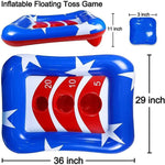 Summer Inflatable Ring Toss Pool Game