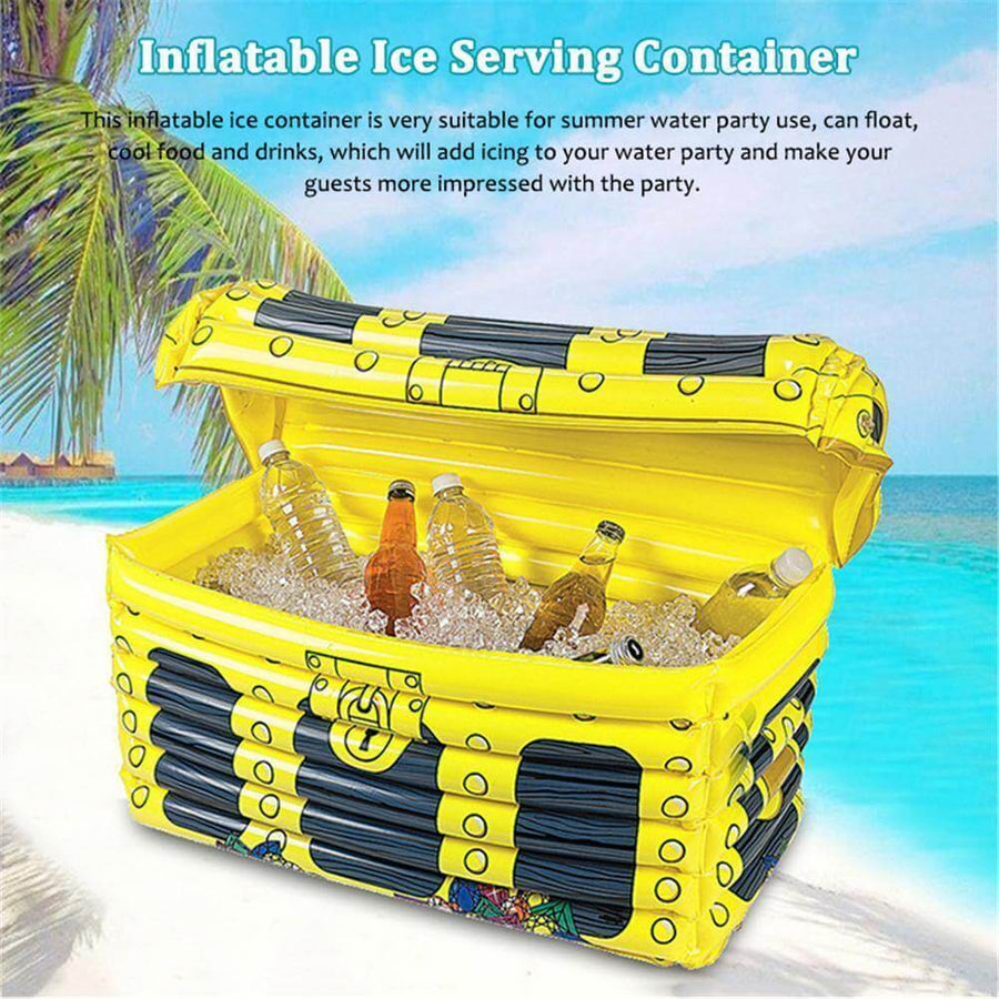 Inflatable Treasure Chest Beverage Cooler - Image 7
