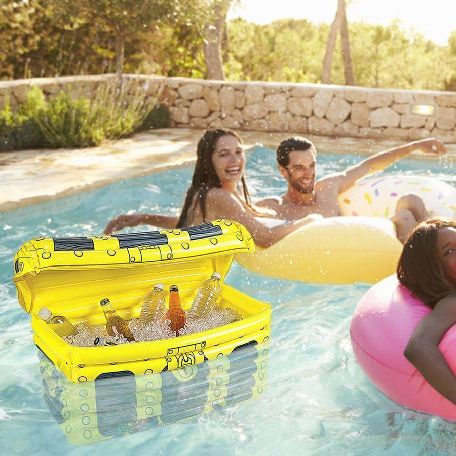 Inflatable Treasure Chest Beverage Cooler - Image 9
