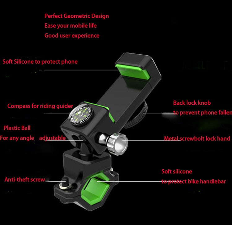 Adjustable Bike Light Phone Holder - Image 2