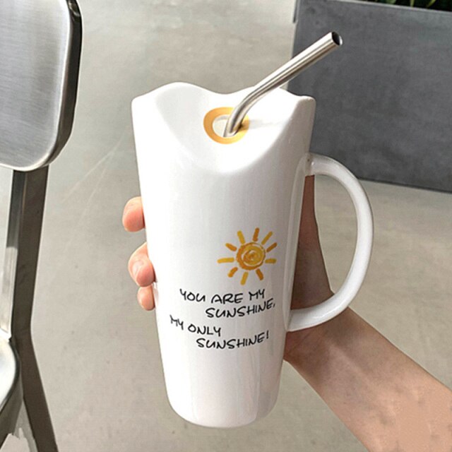 Good Vibes Elegant Ceramic Mugs - Image 3