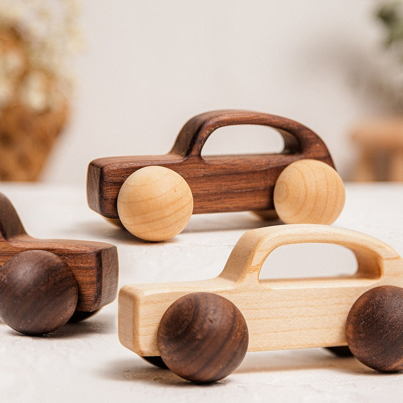Nordic Style Minimal Wooden Car - Image 5