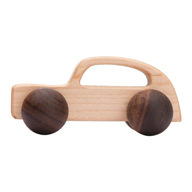 Nordic Style Minimal Wooden Car