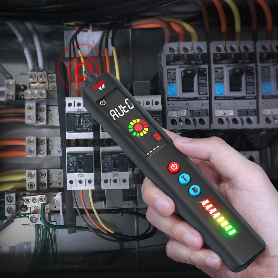 LCD Result Display Voltage Tester Thermometer - Image 1