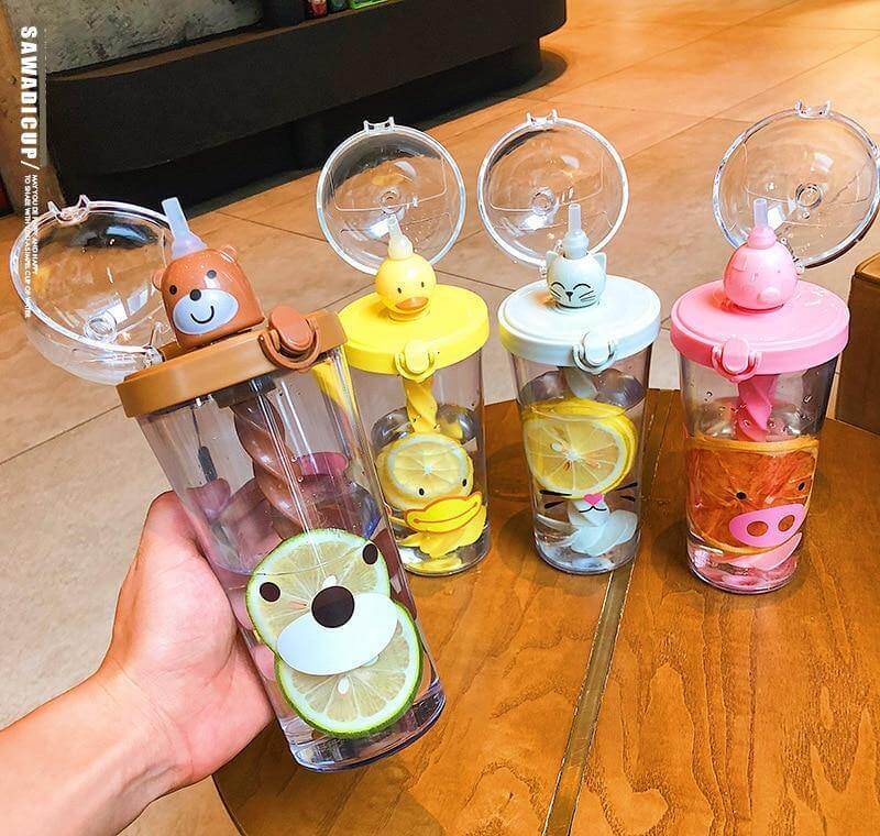 500ML Creative Cartoon Mixing Cup