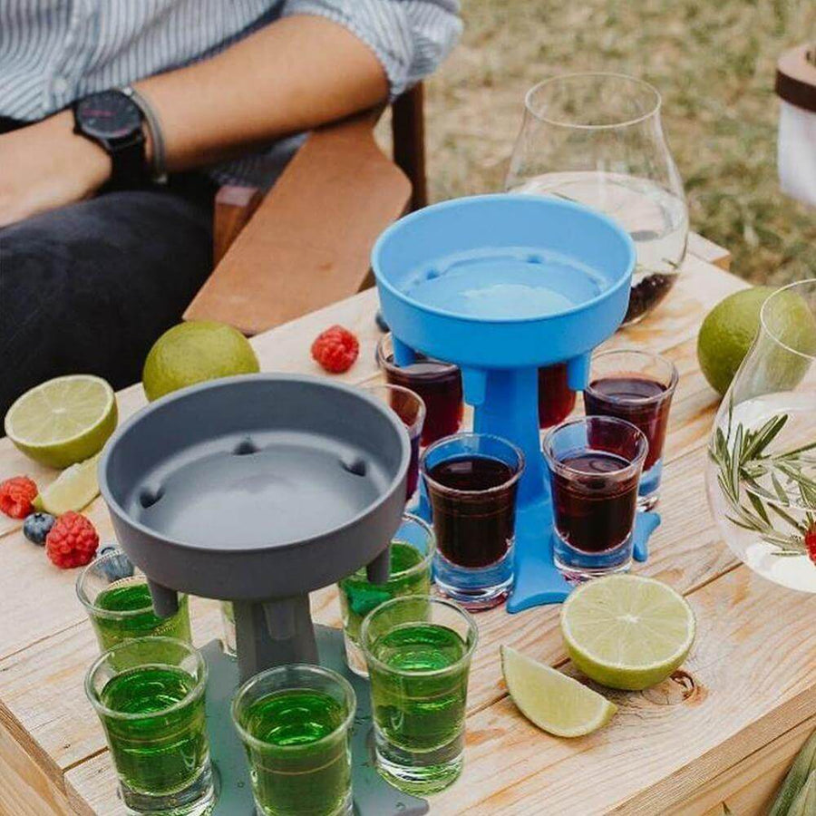 6-Shot Portable Party Time Fun Drink Dispenser - Image 1