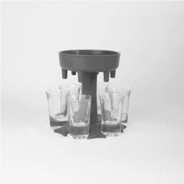 6-Shot Portable Party Time Fun Drink Dispenser